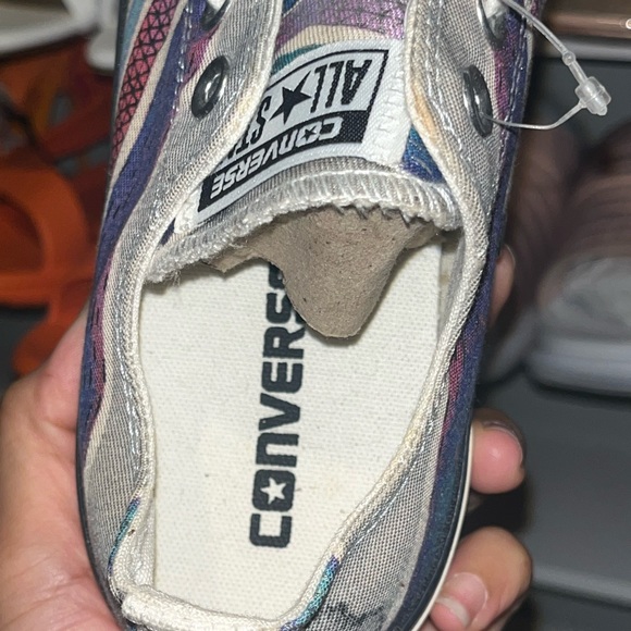 UPDATE******SOLD!!!!    Special edition “Converses” w/Metallic colors - Picture 2 of 8